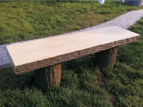 仿木圆桌凳